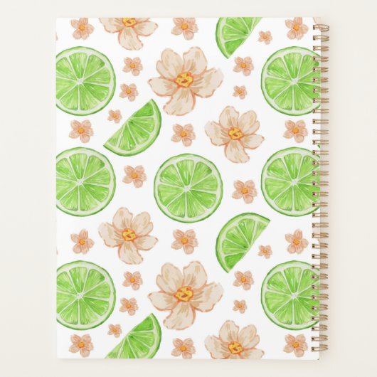 Unique Limes Planner Journal (Achterkant)
