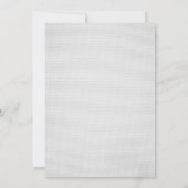 Unique Newspaper Photo Aesthetic Baby Shower Kaart (Achterkant)