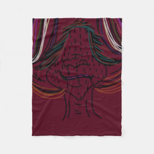 Unique Original Animation Blanket Fleece Deken (Voorkant)