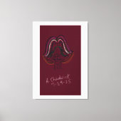 Unique Original Animation Stretched Canvas (Voorkant)