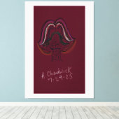 Unique Original Animation Stretched Canvas (Insitu (Houten vloer))