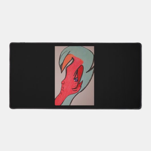 Unique Original Character Art Deskmat Bureaumat (Voorkant)