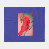 Unique Original Character Art Fleece Deken (Voorkant (Horizontaal))