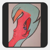 Unique Original Character Art Sticker Sheets (Voorkant)