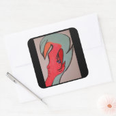 Unique Original Character Art Sticker Sheets (Envelop)