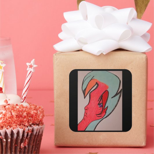 Unique Original Character Art Sticker Sheets (Feest)