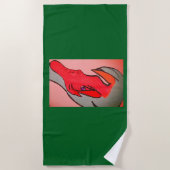 Unique Original Character Art Strandlaken (Voorkant)