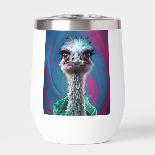 Unique Ostrich design (Voorkant)