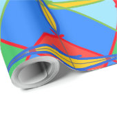 Unique Pattern Abstract Wrapping Paper Cadeaupapier (Rol Hoek)