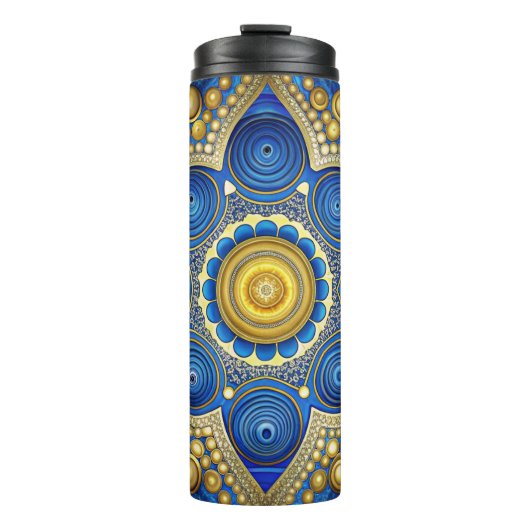Unique Pattern Design Thermosbeker (Voorkant)