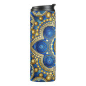 Unique Pattern Design Thermosbeker (Gedraaid links)