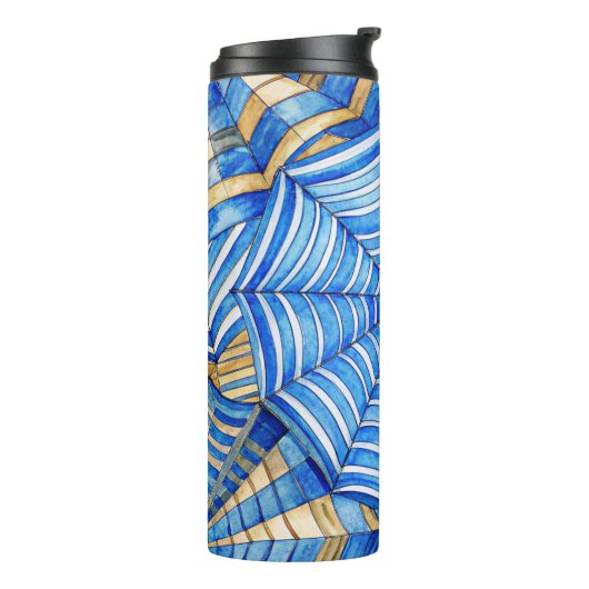Unique Pattern Design  Thermosbeker (Gedraaid links)