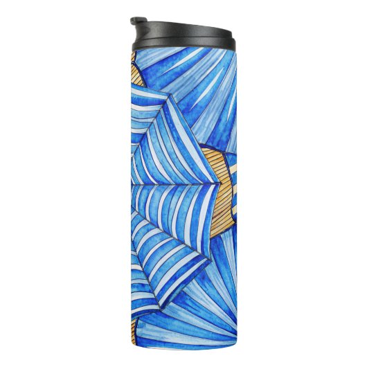 Unique Pattern Design Thermosbeker (Geroteerd rechts)