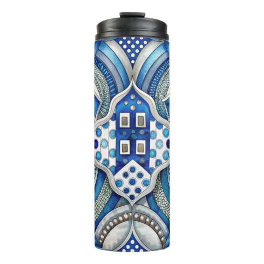 Unique Pattern Design Thermosbeker (Voorkant)