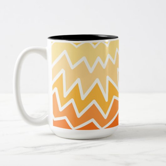 Unique Pattern Tweekleurige Koffiemok (Links)