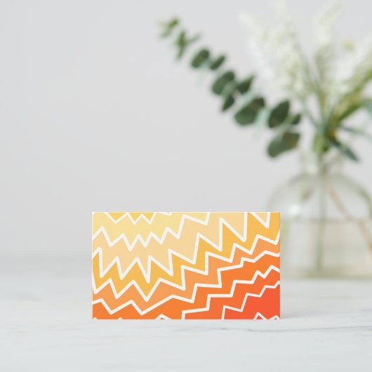 Unique Pattern Visitekaartje (Staand voorkant)