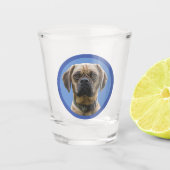 Unique Personalized First Pet Dog Lover Photo Gift Shot Glas (Voorkant)