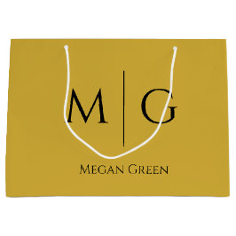 Unique Personalized Monogram Large Gift Bag Design Groot Cadeauzakje