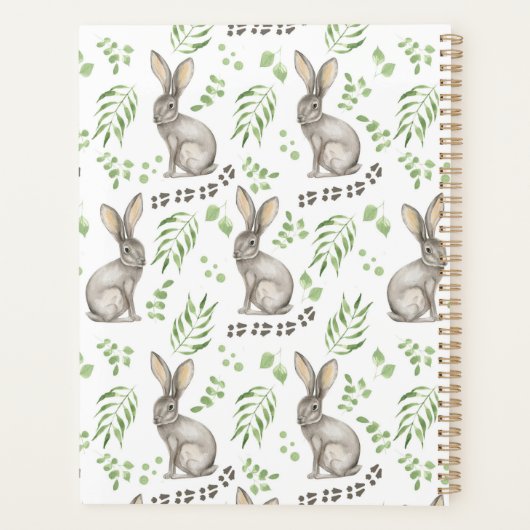 Unique Rabbits Planner Journal (Achterkant)