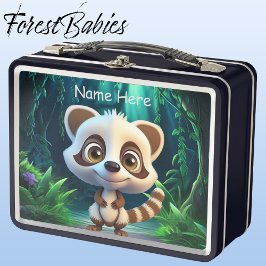 Unique Raccoon Woodland Animal Cartoon Graphic