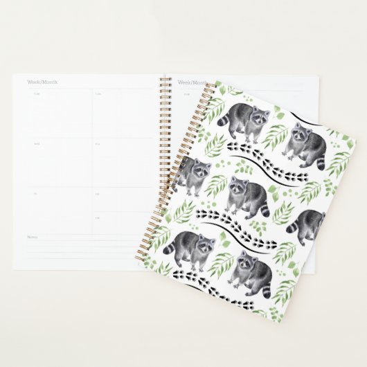 Unique Raccoons Planner Journal (Display)