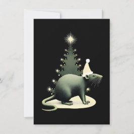 Unique Rat Christmas Cards Feestdagenkaart
