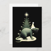 Unique Rat Christmas Cards Feestdagenkaart (Voorkant / Achterkant)