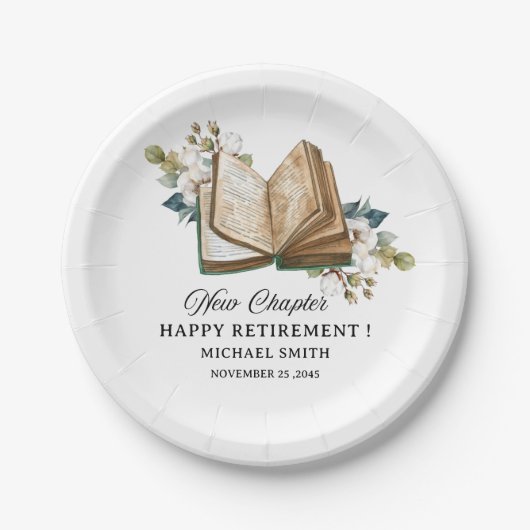 Unique Retirement Paper Plate Papieren Bordje (Voorkant)