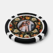 Unique Rose Floral Garden Birthday Party Poker Chips (Enkel)