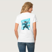 Unique Samurai Cat for Soccer Fans & Cat Lovers T-shirt (Achterkant volledig)