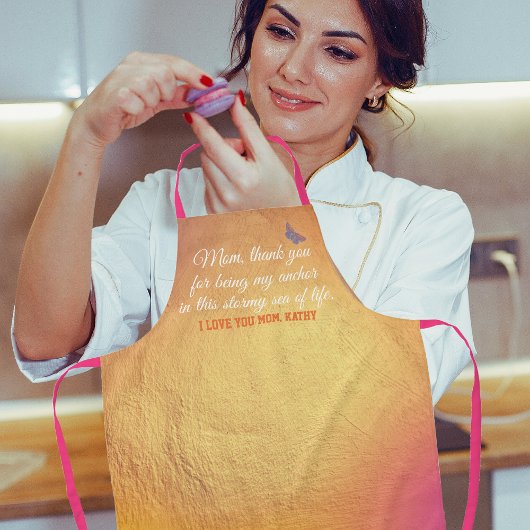Unique Sentimental Quote Keepsake Moederdag Schort