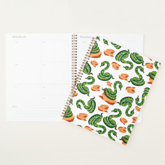 Unique Snake Lover Planner Journal (Display)