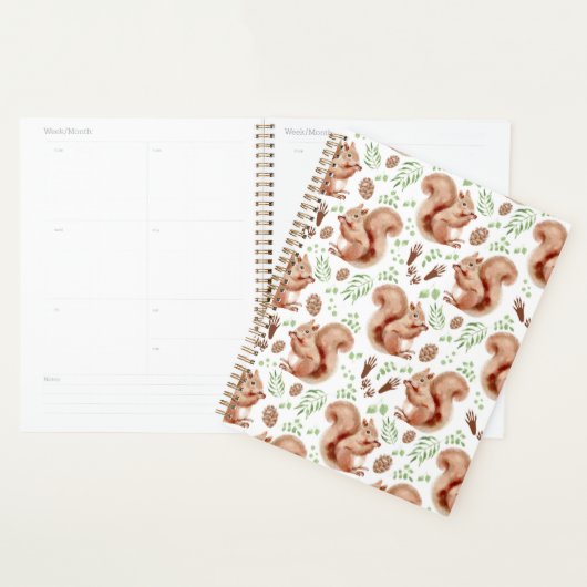 Unique Squirrels Planner Journal (Display)