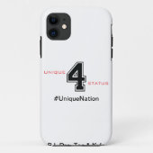 UNIQUE STATUS 4 iPhone Case (Achterkant)