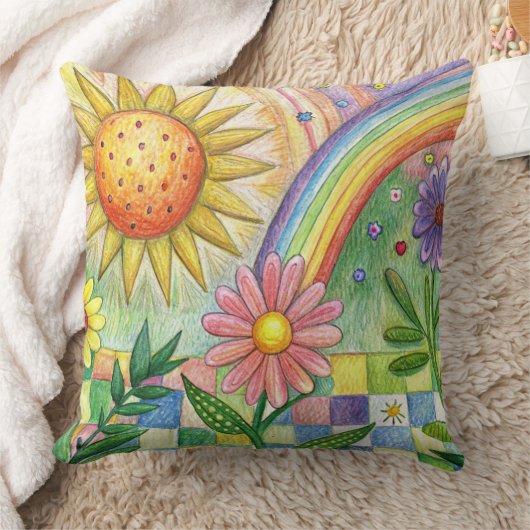 Unique summer beach Design cushion Kissen Kussen (Deken)