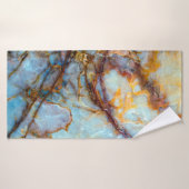 unique texture of natural stone - marble, onyx, gr badhanddoek (Badhanddoek)