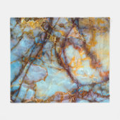 unique texture of natural stone - marble, onyx, gr fleece deken (Voorkant (Horizontaal))