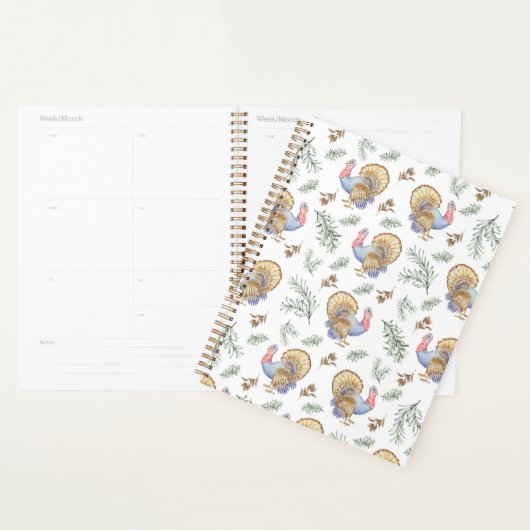 Unique Turkey Planner Journal (Display)