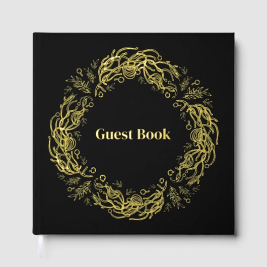 Unique Vintage Botanical. Gastenboek (Voorkant)