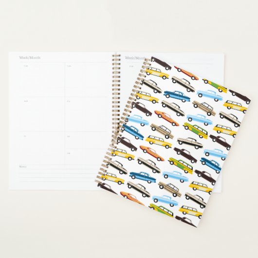 Unique Vintage Cars Planner Journal (Display)