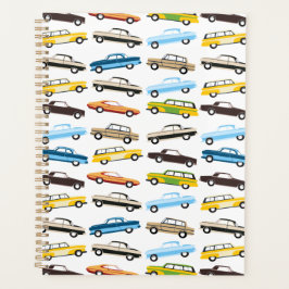 Unique Vintage Cars Planner Journal