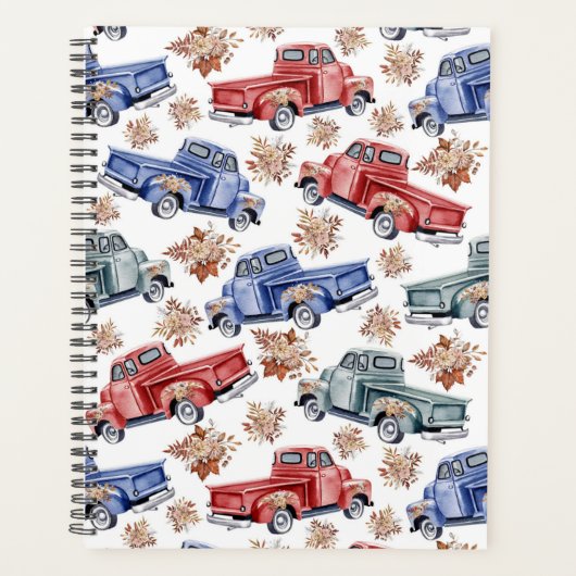 Unique Vintage Trucks Planner Journal (Voorkant)