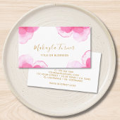 Unique Watercolor  Visitekaartje