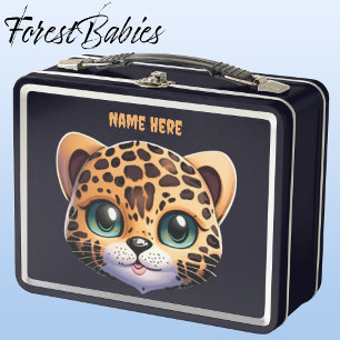 Unique Wildlife Leopard kitty cat cartoon graphic