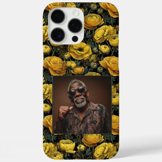 Unique Women Gift Ranunculus Floral Custom  Case-Mate iPhone Case (Achterkant)