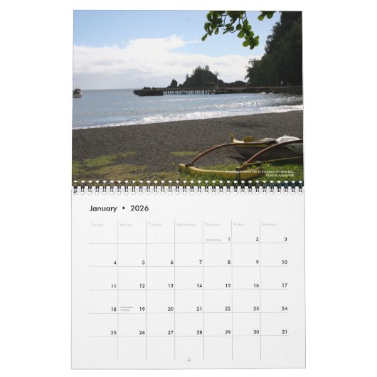 Uniquely Maui Calendar Kalender (Jan 2026)