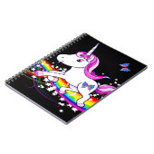 UniRainbow Unicorn Notitieboek (Linkerzijde)
