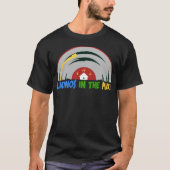Uniseks donkere T-shirt (Voorkant)