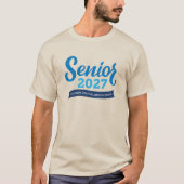 Uniseks Florida Virtual HS Afgestudeerde 2027 T-shirt (Voorkant)