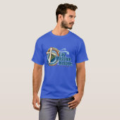 Uniseks T-shirt met LMH-logo (Voorkant volledig)